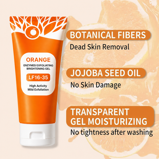 Orange Enzyme Exfoliating Gel for Face & Body