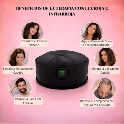 LED hair therapy cap