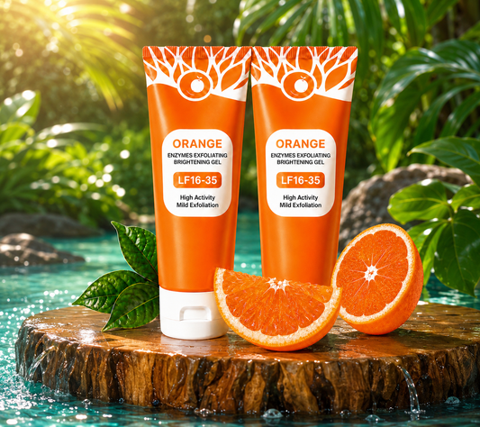 Orange Enzyme Exfoliating Gel for Face & Body