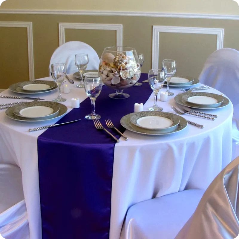 Chemin de Table Bleu Mariage