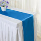 Chemin de Table Bleu Mariage 30x275cm / Bleu Lac