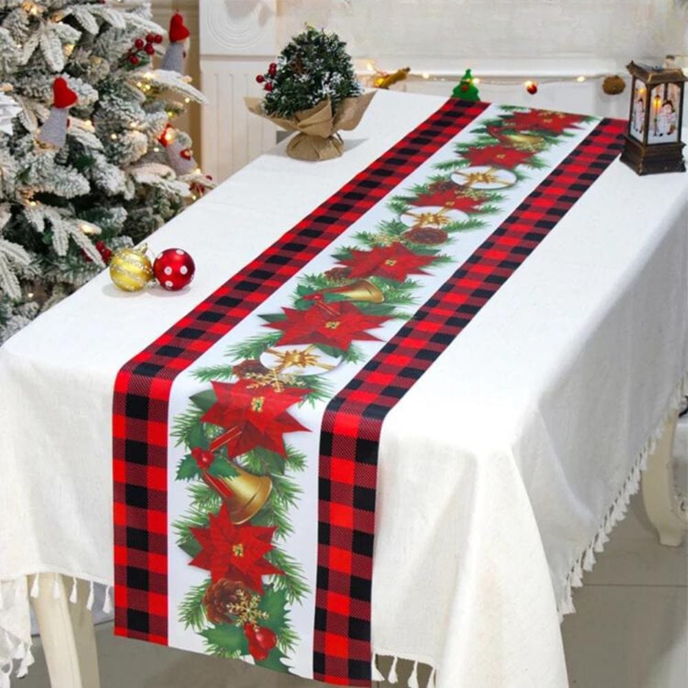 Chemin de Table Ecossais Noel 35x180cm / Tartan