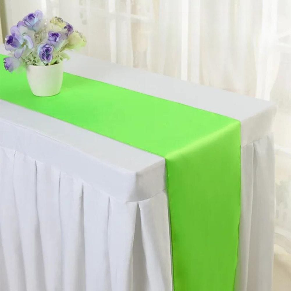 Chemin de Table Mariage Vert 30x275cm / Apple Vert