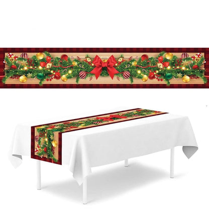 Chemin de Table Vegetal Noel 180 x 35 cm / NoëlNappe