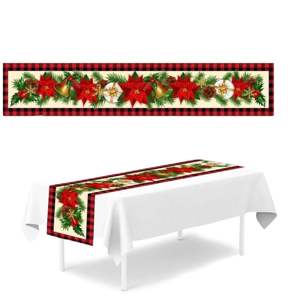 Chemin de Table Vegetal Noel 180 x 35 cm / FestivLoom