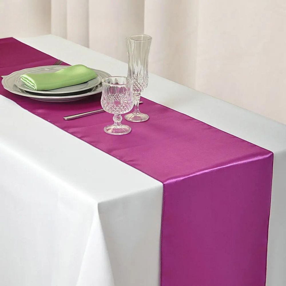 Chemin de Table Violet Foncé 30x275cm / Orchid