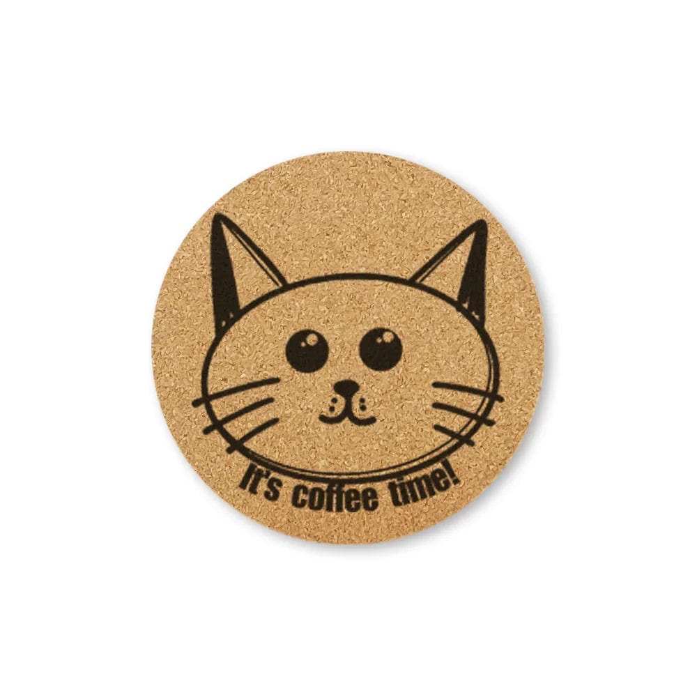 Dessous de Verre Chat 10 cm / PurrCork