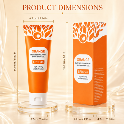 Orange Enzyme Exfoliating Gel for Face & Body