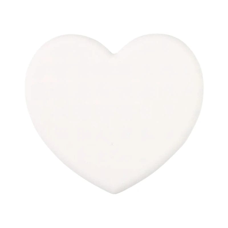 Napperon Coeur 15 cm / Blanc