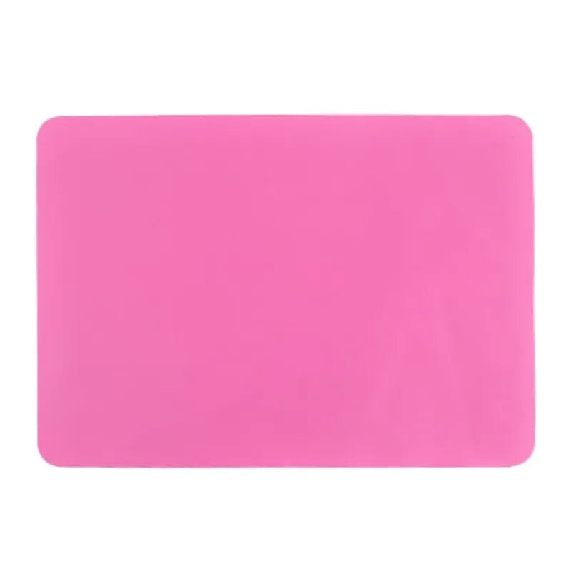 Napperon en Silicone 40 x 30 cm / Rose Bonbon