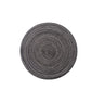 Petit Set de Table Rond 11 cm / Set de 6 / Gris