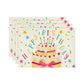 Set de Table Anniversaire 30x45cm / Set de 4 / TavolaGioia