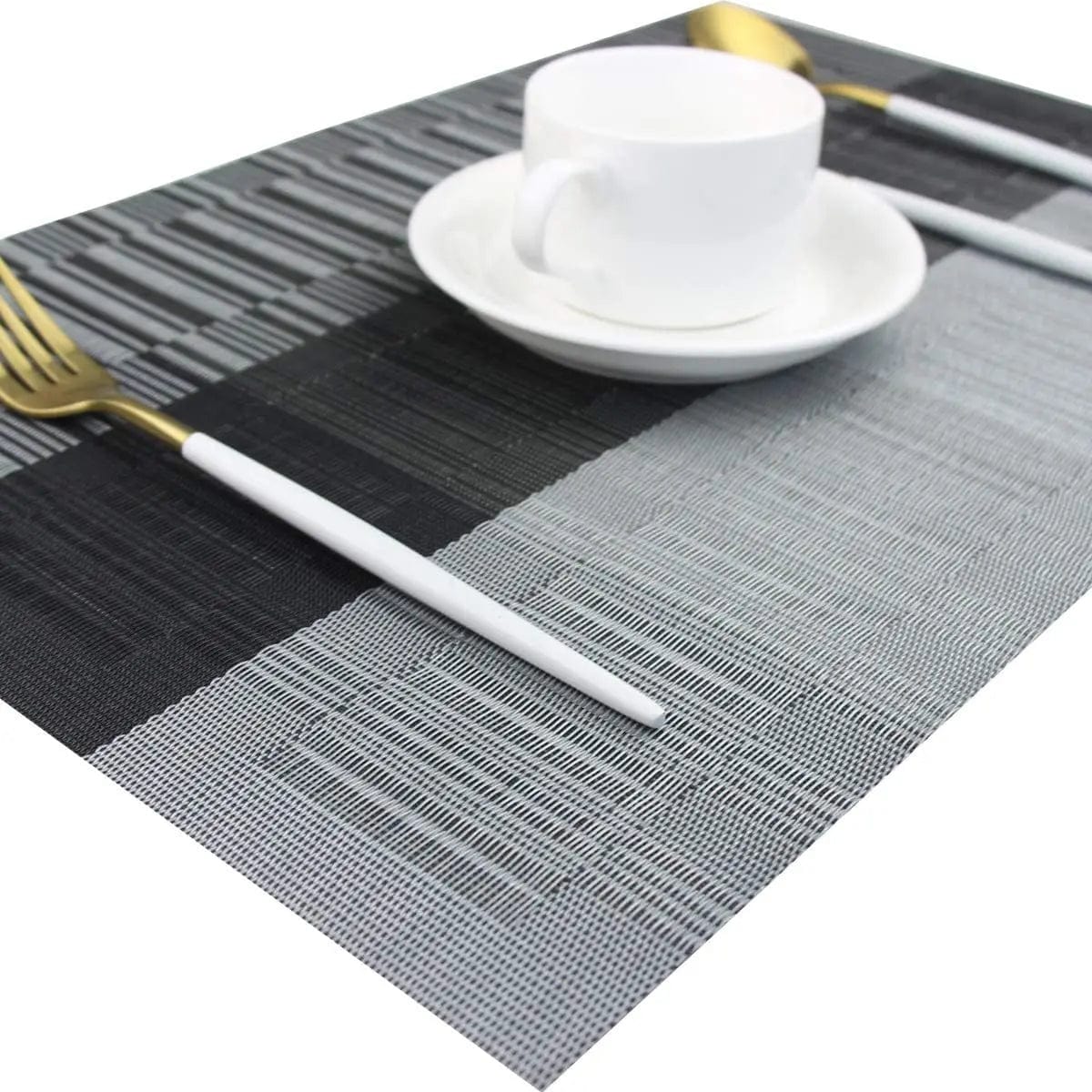 Set de Table Argenté 45x30cm / Set de 4