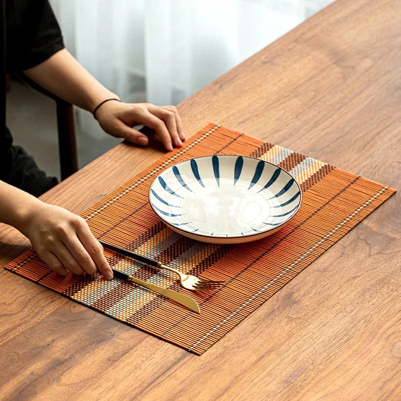 Set de Table Bambou Couleur