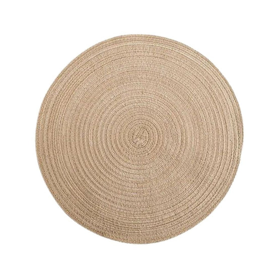 Set de Table Beige Rond 11 cm / Beige