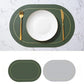 Set de Table Design Luxe 30x45cm / 2 PCS / Vert | Gris