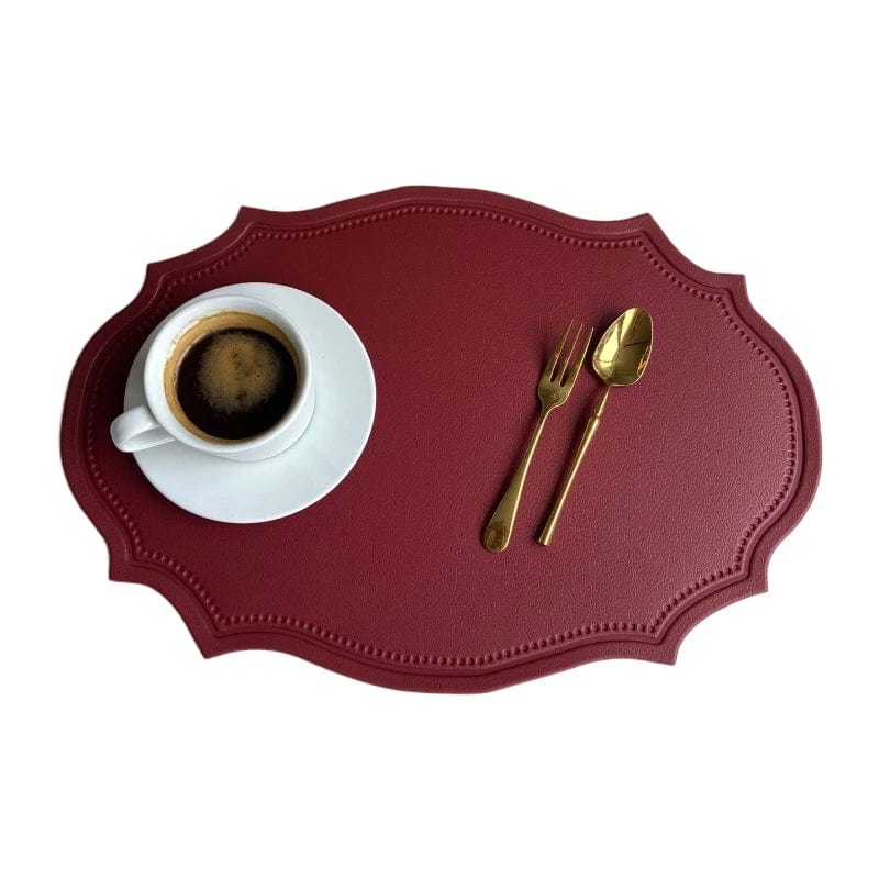 Set de Table Design Pvc 30 x 45 cm / Rouge