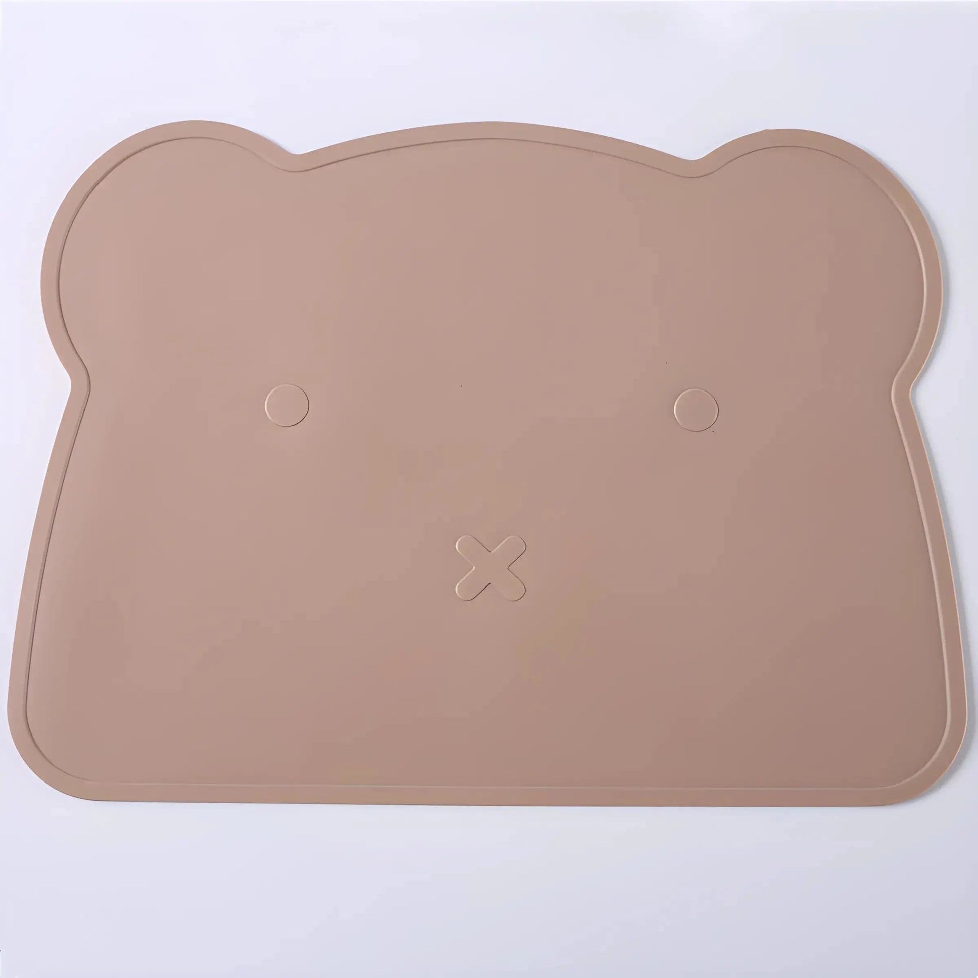 Set de Table Enfant Silicone 36x26 cm / Marron