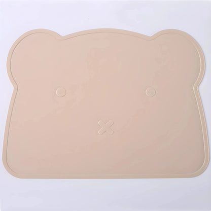 Set de Table Enfant Silicone 36x26 cm / Beige