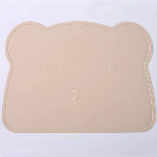 Set de Table Enfant Silicone 36x26 cm / Beige