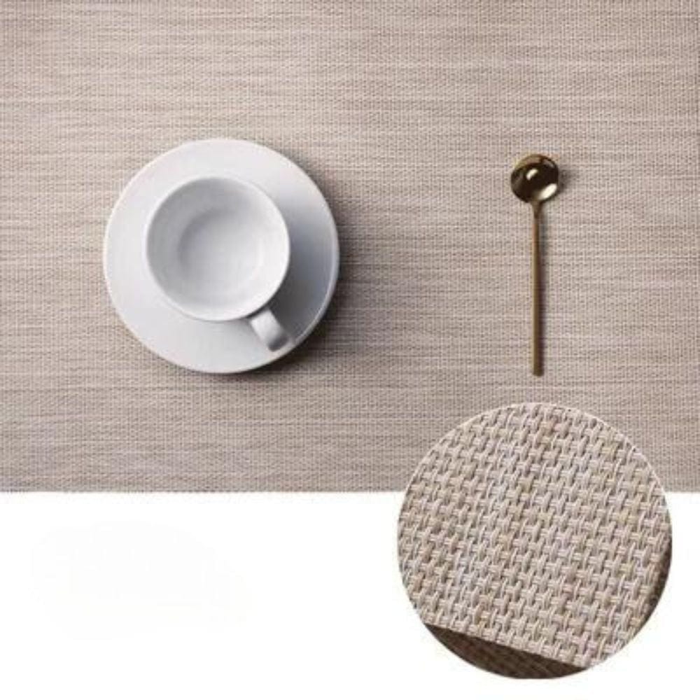 Set de Table Haut de Gamme 30 x 45 cm / Set de 4 / Beige