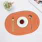 Set de Table Ovale Plastique 35x50cm / Set de 1 / Orange