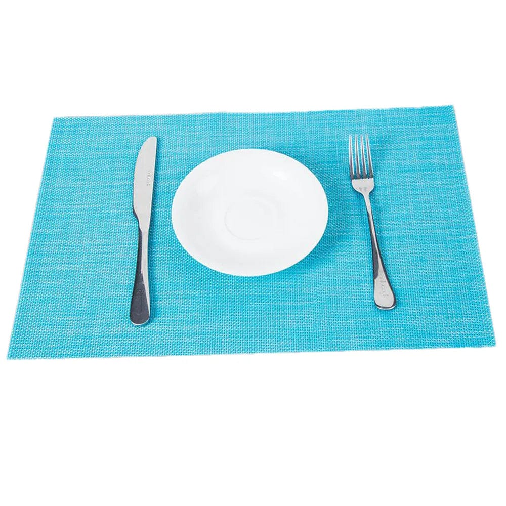 Set de Table Pas Cher 30x45 cm / Set de 4 / Bleu