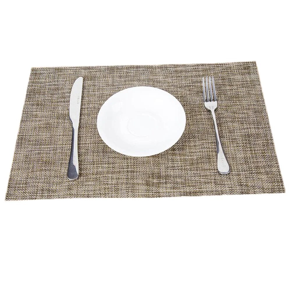 Set de Table Pas Cher 30x45 cm / Set de 4 / Khaki