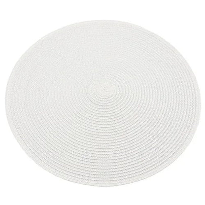 Set de Table Pvc Uni 38cm / Blanc