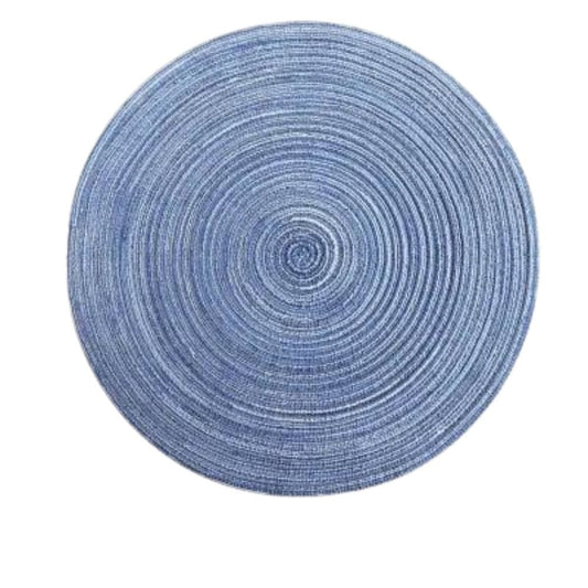 Set de Table Rond 30 cm 30 cm / Set de 6 / Bleu