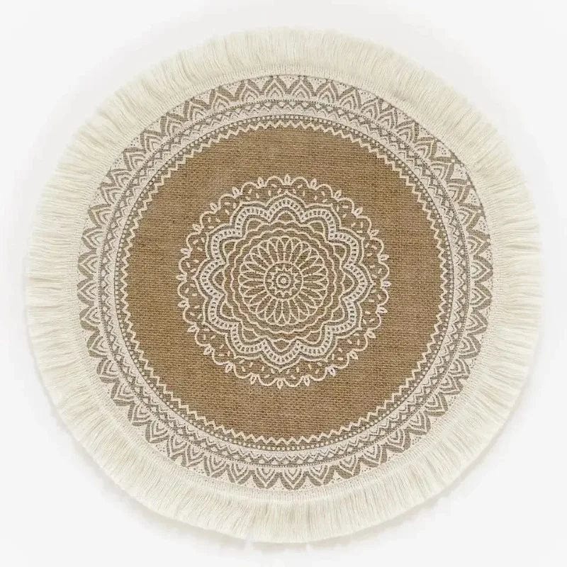 Set de Table Rond Bohème 38cm / BohemiVita