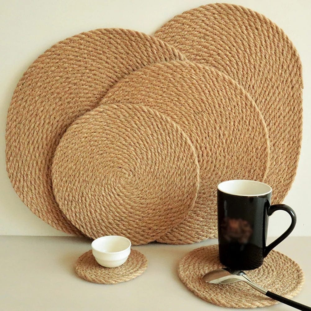 Set de Table Rond Jute