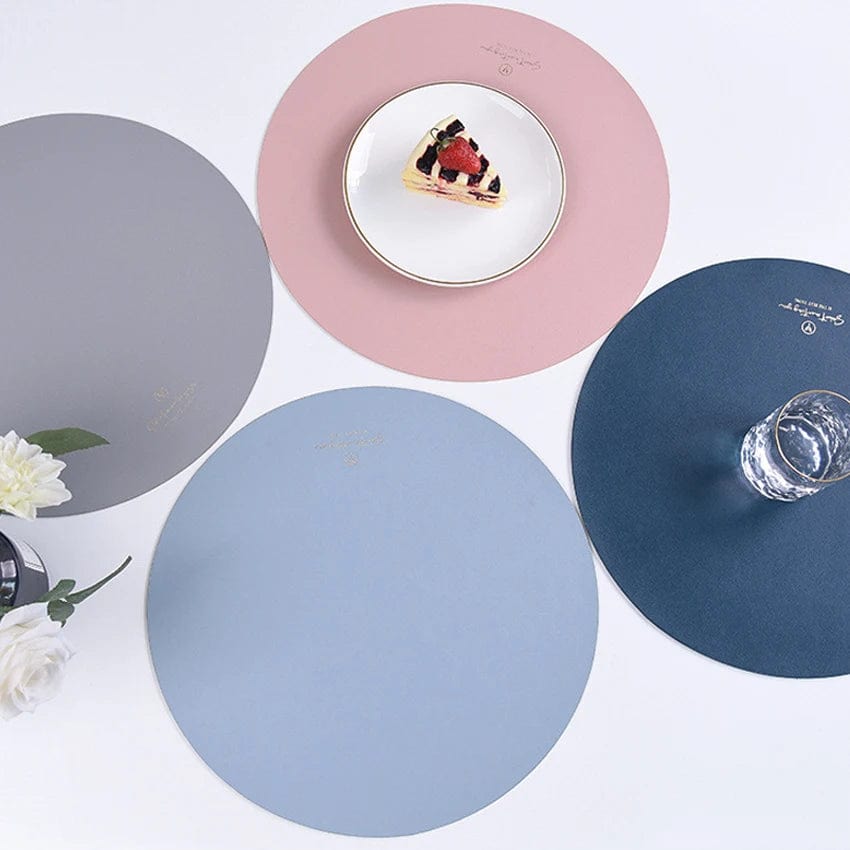 Set de Table Rond Lavable