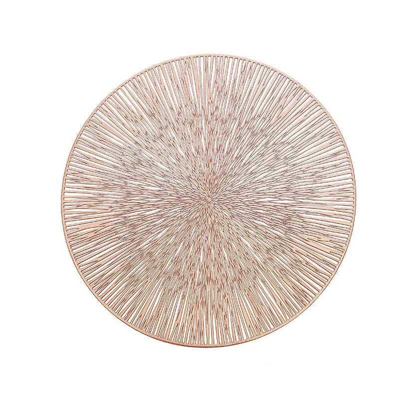 Set de Table Rond Original 38 cm / Set de 4 / Rose Gold