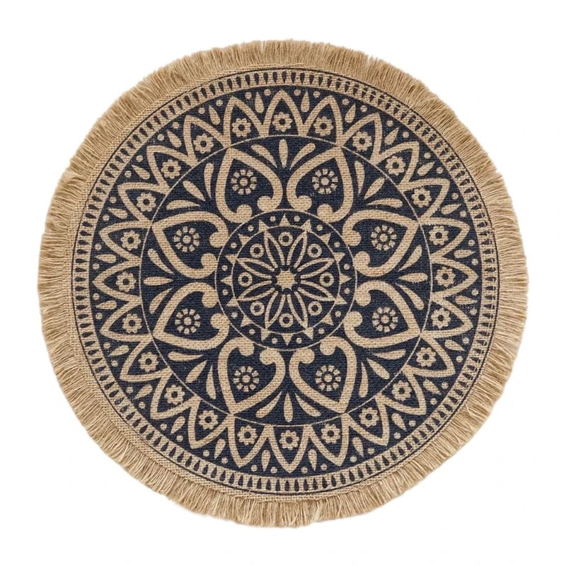 Set de Table Rond Osier 38 cm / Star