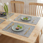 Set de Table Tissu pas Cher 30x46cm / Gris