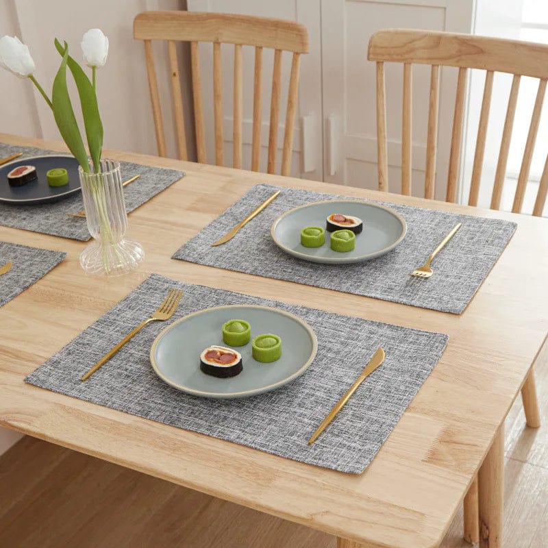 Set de Table Tissu pas Cher 30x46cm / Gris