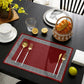 Set de Table Tissu Rouge